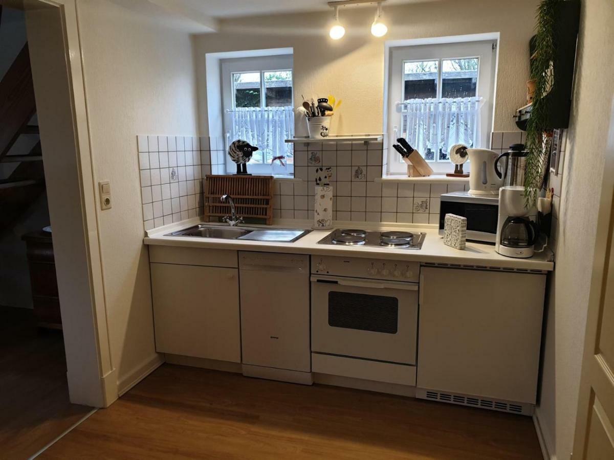 Appartamento Schoppstuv Tumlauer Koog Esterno foto